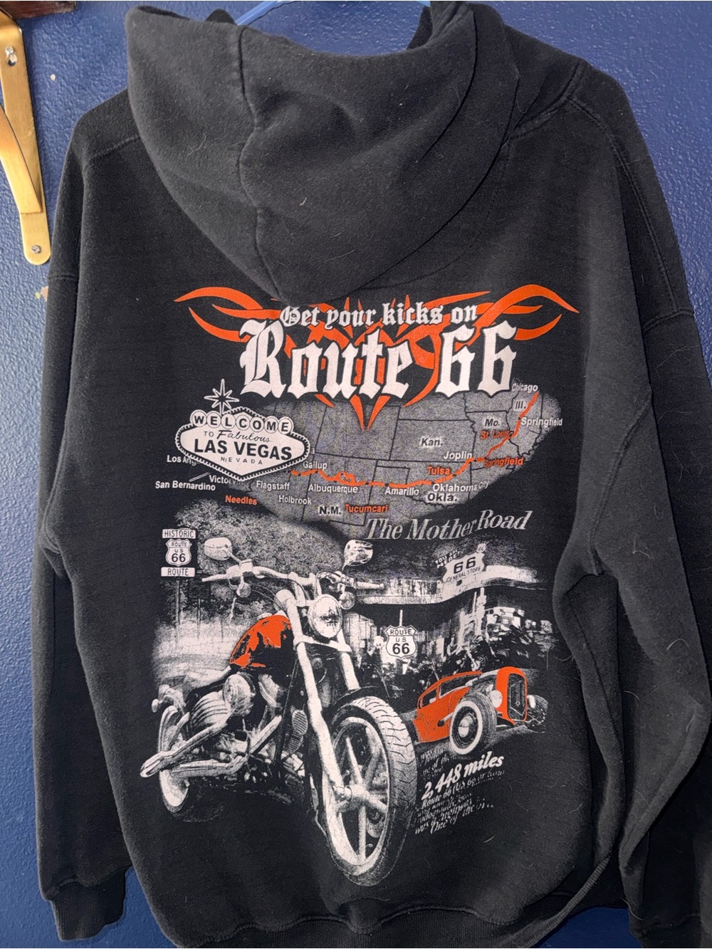 Las Vegas Route 66 Hoodie